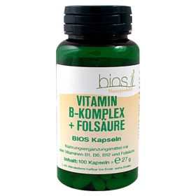 VITAMIN B KOMPLEX+Folsäure Bios Kapseln – PZN 6054511 (PZN 6054511) из Германии