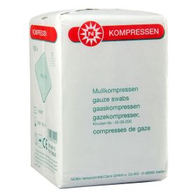 MULLKOMPRESSEN 10x10 cm unsteril 12fach – PZN 7099332 (PZN 7099332) из Германии