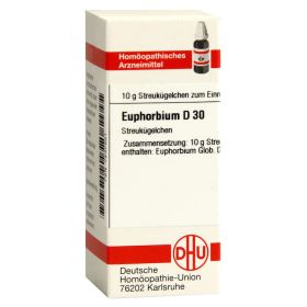 EUPHORBIUM D 30 Globuli – PZN 7247301 (PZN 7247301) из Германии
