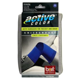 BORT ActiveColor Kniebandage M blau – PZN 6914646 (PZN 6914646) из Германии