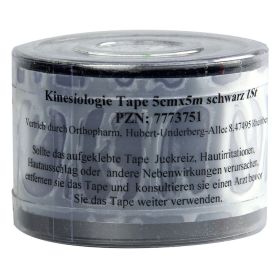 KINESIOLOGIE Tape 5 cmx5 m schwarz – PZN 7773751 (PZN 7773751) из Германии