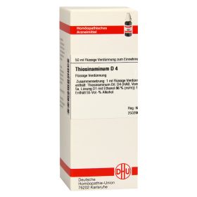 THIOSINAMINUM D 4 Dilution – PZN 7249895 (PZN 7249895) из Германии