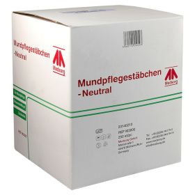 MUNDPFLEGESTÄBCHEN Schaumstoff neutral – PZN 7574520 (PZN 7574520) из Германии