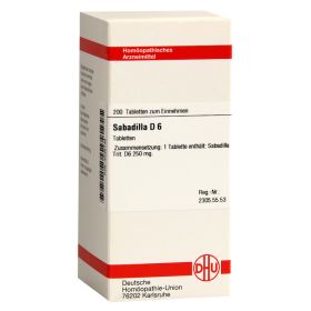 SABADILLA D 6 Tabletten – PZN 4235148 (PZN 4235148) из Германии