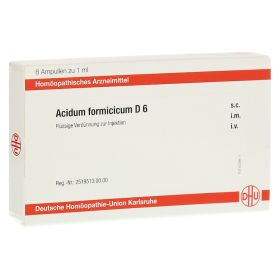 ACIDUM FORMICICUM D 6 Ampullen – PZN 11703704 (PZN 11703704) из Германии