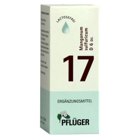 BIOCHEMIE Pflüger 17 Manganum sulfuricum D 6 Tro. – PZN 9298573 (PZN 9298573) из Германии