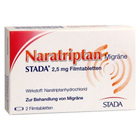 Naratriptan Migräne STADA 2,5mg – PZN 9391930 (PZN 9391930) из Германии