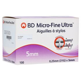 BD MICRO-FINE ULTRA Pen-Nadeln 0,25x5 mm – PZN 11299255 (PZN 11299255) из Германии