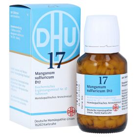 BIOCHEMIE DHU 17 Manganum sulfuricum D 12 Tabl. – PZN 2581225 (PZN 2581225) из Германии