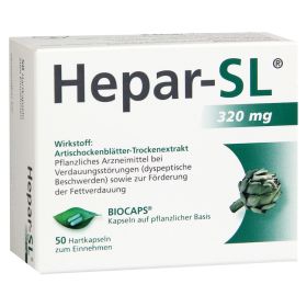 HEPAR-SL 320 mg Hartkapseln – PZN 9530432 (PZN 9530432) из Германии