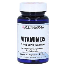 VITAMIN B5 6 mg GPH Kapseln – PZN 9323265 (PZN 9323265) из Германии
