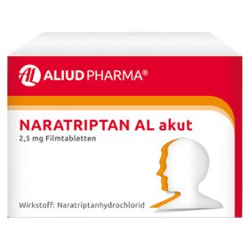 Naratriptan AL akut 2,5mg – PZN 9312936 (PZN 9312936) из Германии