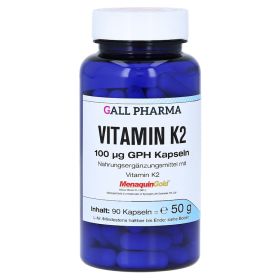 VITAMIN K2 100 µg GPH Kapseln – PZN 10337982 (PZN 10337982) из Германии