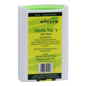 STEVIA TABS – PZN 7796025 (PZN 7796025) из Германии