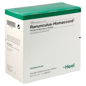 RANUNCULUS HOMACCORD Ampullen – PZN 855629 (PZN 855629) из Германии