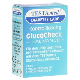 TESTAMED GlucoCheck Advance Kontrolllösung – PZN 9672735 (PZN 9672735) из Германии