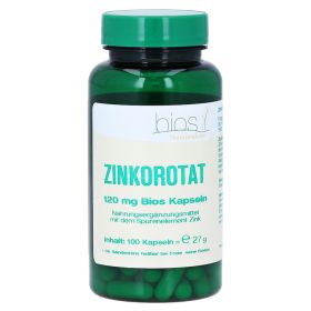 ZINKOROTAT 120 mg Bios Kapseln – PZN 16329305 (PZN 16329305) из Германии