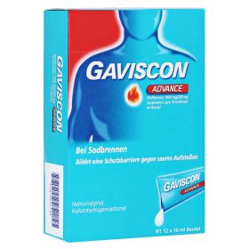 Gaviscon Advance Pfefferminz 1000mg/200mg Dosierbeutel – PZN 2240760 (PZN 2240760) из Германии