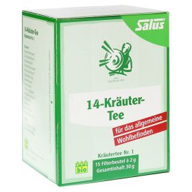 14-KRÄUTER-Tee Kräutertee Nr.1 Salus Filterbeutel – PZN 6943145 (PZN 6943145) из Германии
