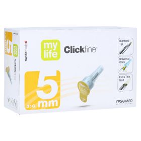 MYLIFE Clickfine Pen-Nadeln 5 mm 31 G – PZN 13331721 (PZN 13331721) из Германии
