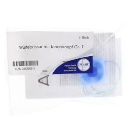 ARABIN Würfel Pessar m.Innenknopf Gr.1 – PZN 8526693 (PZN 8526693) из Германии