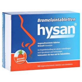 Bromelaintabletten hysan – PZN 9246168 (PZN 9246168) из Германии