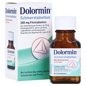 Dolormin Schmerztabletten – PZN 624255 (PZN 624255) из Германии