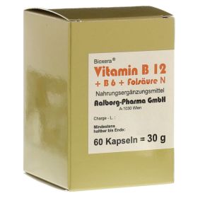 Vitamin B12 + B6 + Folsäure Komplex N Kapseln – PZN 93071 (PZN 93071) из Германии