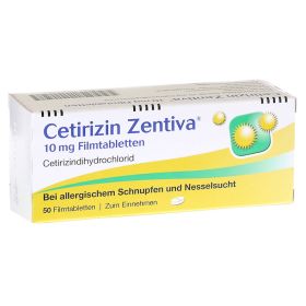 Cetirizin Zentiva 10mg – PZN 365523 (PZN 365523) из Германии