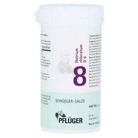 BIOCHEMIE Pflüger 8 Natrium chloratum D 6 Tabl. – PZN 6319381 (PZN 6319381) из Германии