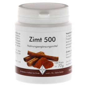 Zimt 500 Kapseln – PZN 4305162 (PZN 4305162) из Германии