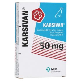 KARSIVAN 50 mg für Hunde – PZN 3069995 (PZN 3069995) из Германии