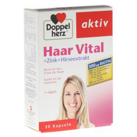 DOPPELHERZ Haar Vital+Zink+Hirseextrakt Kapseln – PZN 1104575 (PZN 1104575) из Германии