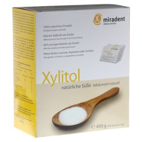 MIRADENT Xylitol Zuckerersatz Pulver Sachets – PZN 1698505 (PZN 1698505) из Германии