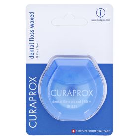 CURAPROX DF 834 Zahnseide waxed mint Spender – PZN 5531908 (PZN 5531908) из Германии