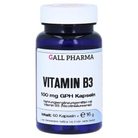 VITAMIN B3 100 mg GPH Kapseln – PZN 4700013 (PZN 4700013) из Германии