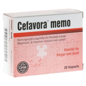 CEFAVORA memo Weichgelatinekapseln – PZN 5748476 (PZN 5748476) из Германии