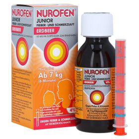 Nurofen Junior Fieber- & Schmerzsaft Erdbeer 40 mg/ml – PZN 12741888 (PZN 12741888) из Германии