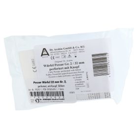 WÜRFELPESSAR Silikon 32 mm Gr.2 n.Arabin perf.m.Kn – PZN 9305698 (PZN 9305698) из Германии