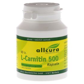L-CARNITIN KAPSELN 500 – PZN 586052 (PZN 586052) из Германии