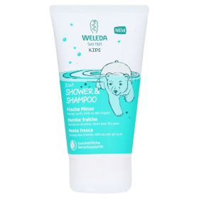 WELEDA Kids 2in1 Shower & Shampoo frische Minze – PZN 13891420 (PZN 13891420) из Германии