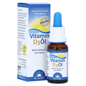 VITAMIN D3 ÖL Dr.Jacob's Tropfen – PZN 10038446 (PZN 10038446) из Германии