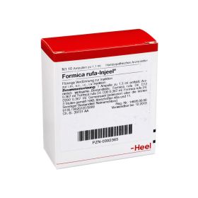 FORMICA RUFA INJEEL Ampullen – PZN 392365 (PZN 392365) из Германии