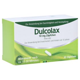 Dulcolax 10mg Zäpfchen – PZN 6439205 (PZN 6439205) из Германии