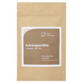Terra Elements Bio Ashwaganda Kapseln 400 mg – PZN 80000912 (PZN 80000912) из Германии