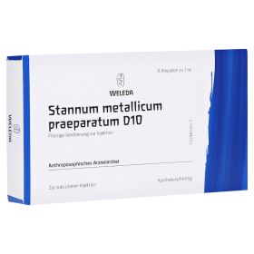 STANNUM METALLICUM praeparatum D 10 Ampullen – PZN 1626486 (PZN 1626486) из Германии