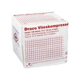 VLIESSTOFF-KOMPRESSEN 10x10 cm unsteril 4fach – PZN 571412 (PZN 571412) из Германии