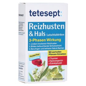 TETESEPT Reizhusten & Hals Lutschtabletten – PZN 11089747 (PZN 11089747) из Германии