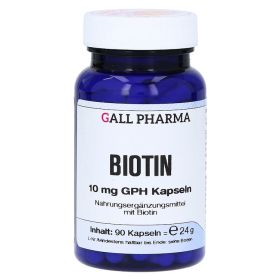BIOTIN 10 mg GPH Kapseln – PZN 13250916 (PZN 13250916) из Германии