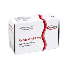Renacet 475 mg Filmtabletten – PZN 817592 (PZN 817592) из Германии